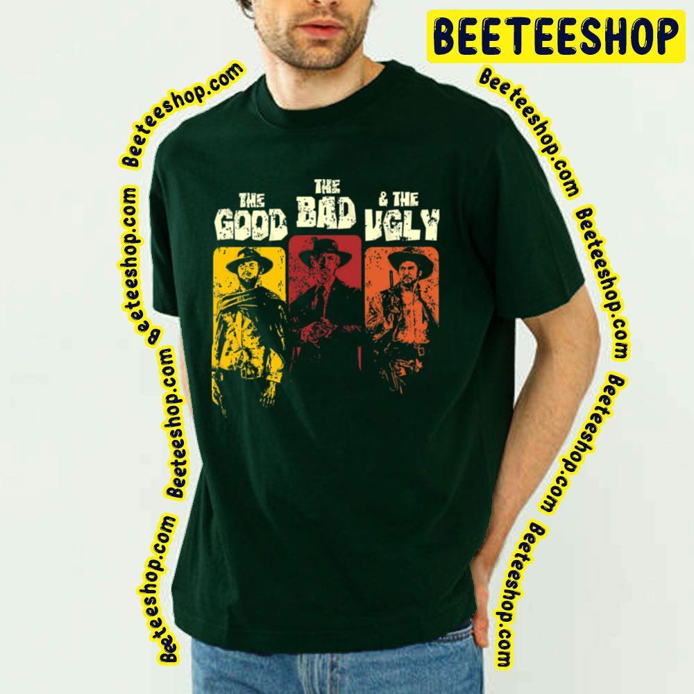 Retro Movie The Good The Bad And The Ugly Beeteeshop Trending Unisex T-Shirt