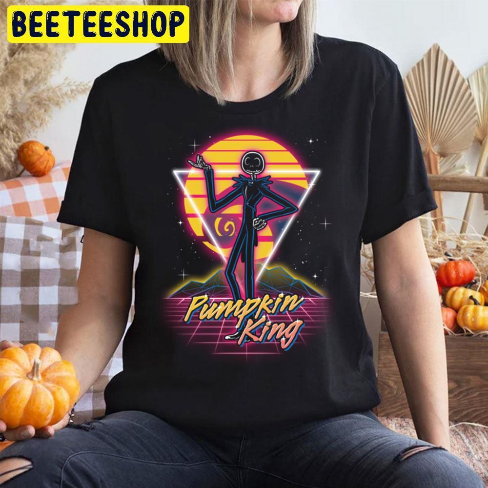 Retro Pumpkin King The Nightmare Before Christmas Happy Halloween Beeteeshop Trending Unisex T-Shirt