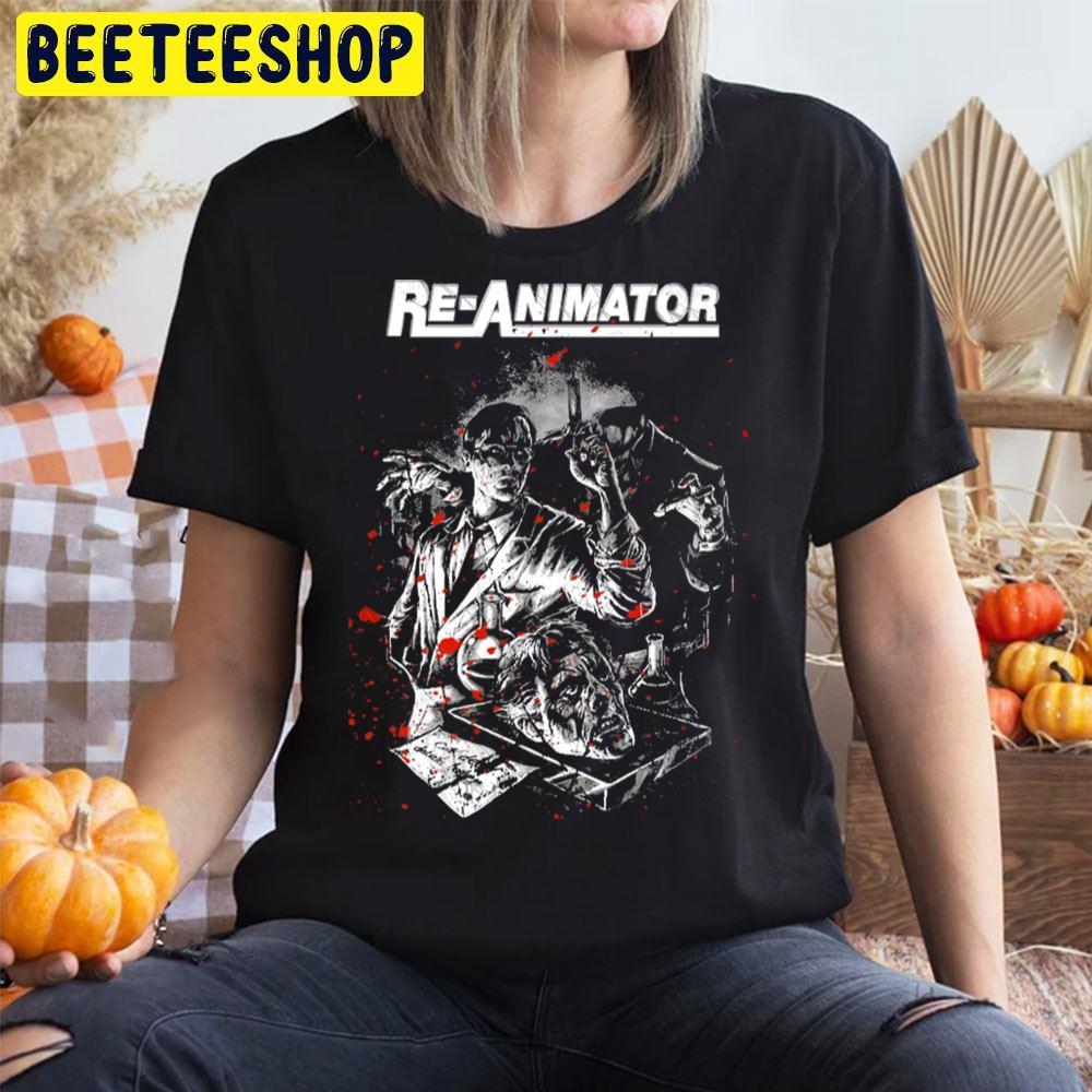 Retro Reanimator Movie Happy Halloween Beeteeshop Trending Unisex T-Shirt