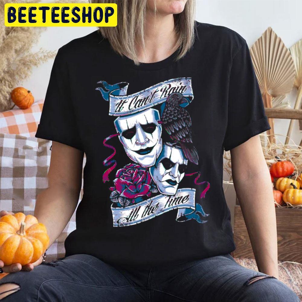 Retro Rose The Crow Happy Halloween Beeteeshop Trending Unisex T-Shirt