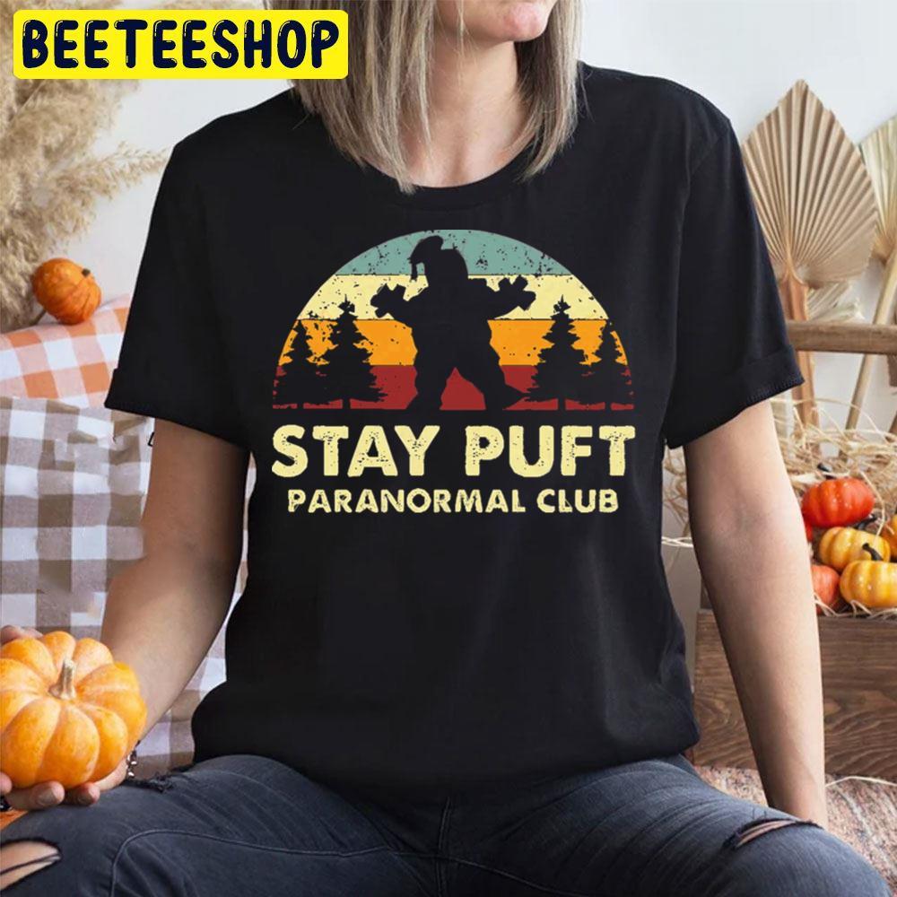 Retro Stay Puft Paranormal Club Ghostbusters Happy Halloween Beeteeshop Trending Unisex T-Shirt