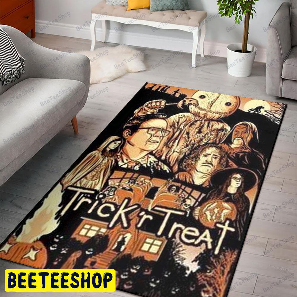 Retro Trick ‘R Treat Movie Halloween Beeteeshop Rug Rectangle