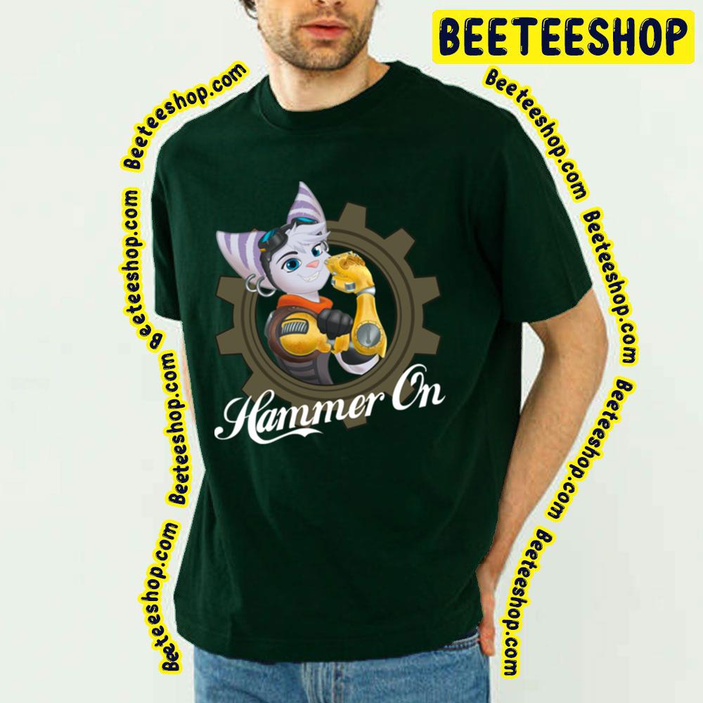 Rivet Hammer On Ratchet & Clank Rift Apart Trending Unisex T-Shirt