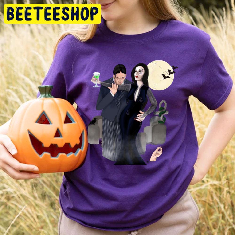 Romanti The Addams Family Happy Halloween Beeteeshop Trending Unisex T-Shirt