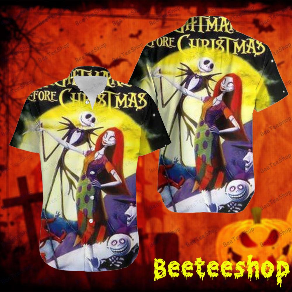 Romantic Couple Dance Jack Skellington The Nightmare Before Christmas Halloween Beeteeshop Hawaii Shirt