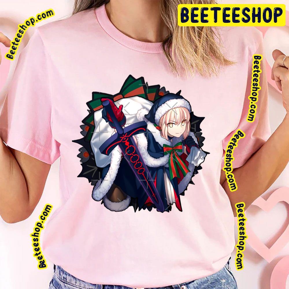 Saber Santa Alter Artoria Fate Grand Order Absolute Demonic Front Babylonia Beeteeshop Trending Unisex T-Shirt