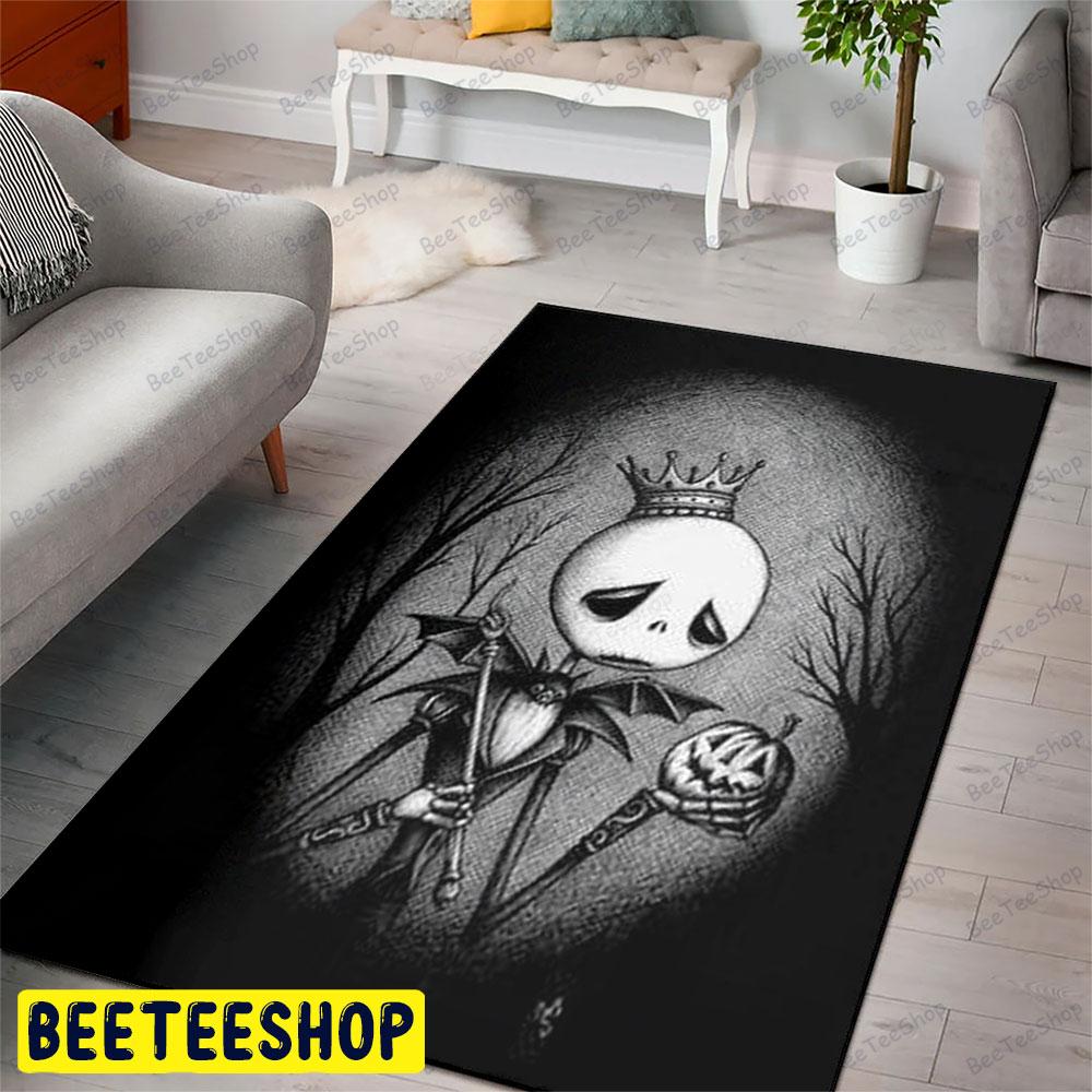 Sad Jack The Nightmare Before Christmas Halloween Beeteeshop Rug Rectangle