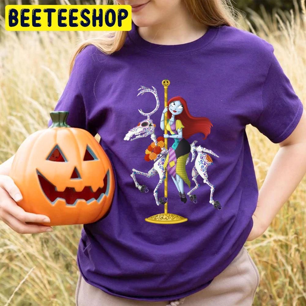 Sally Carousel The Nightmare Before Christmas Happy Halloween Beeteeshop Trending Unisex T-Shirt