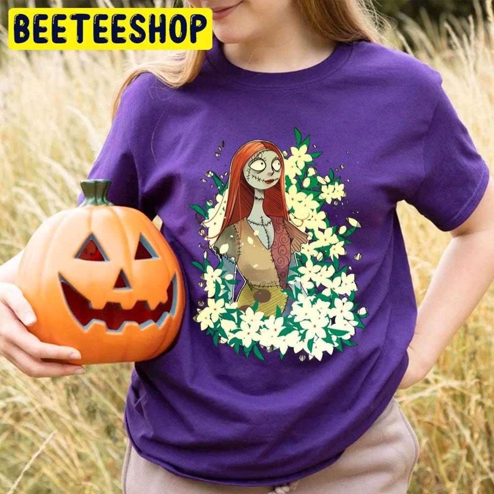 Sally Flowers The Nightmare Before Christmas Happy Halloween Beeteeshop Trending Unisex T-Shirt