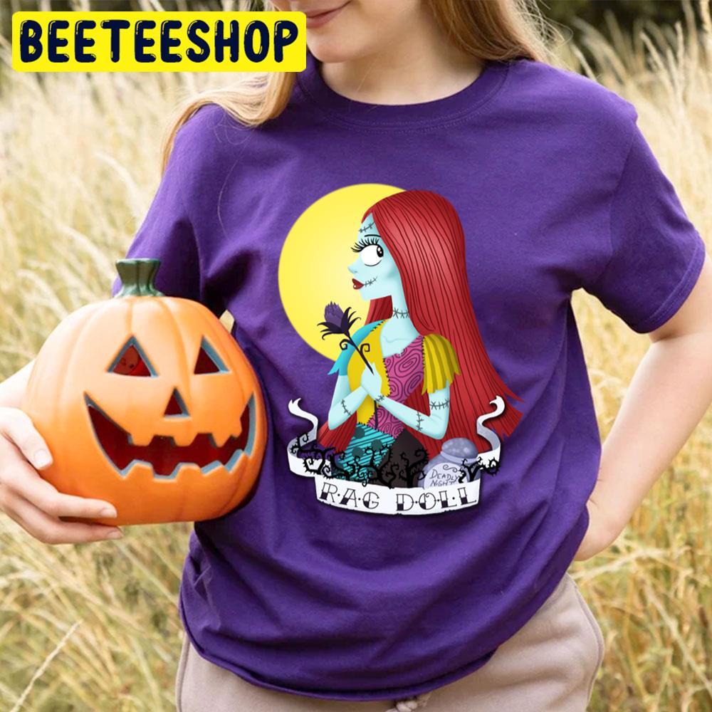 Sally Rag Doll The Nightmare Before Christmas Happy Halloween Beeteeshop Trending Unisex T-Shirt