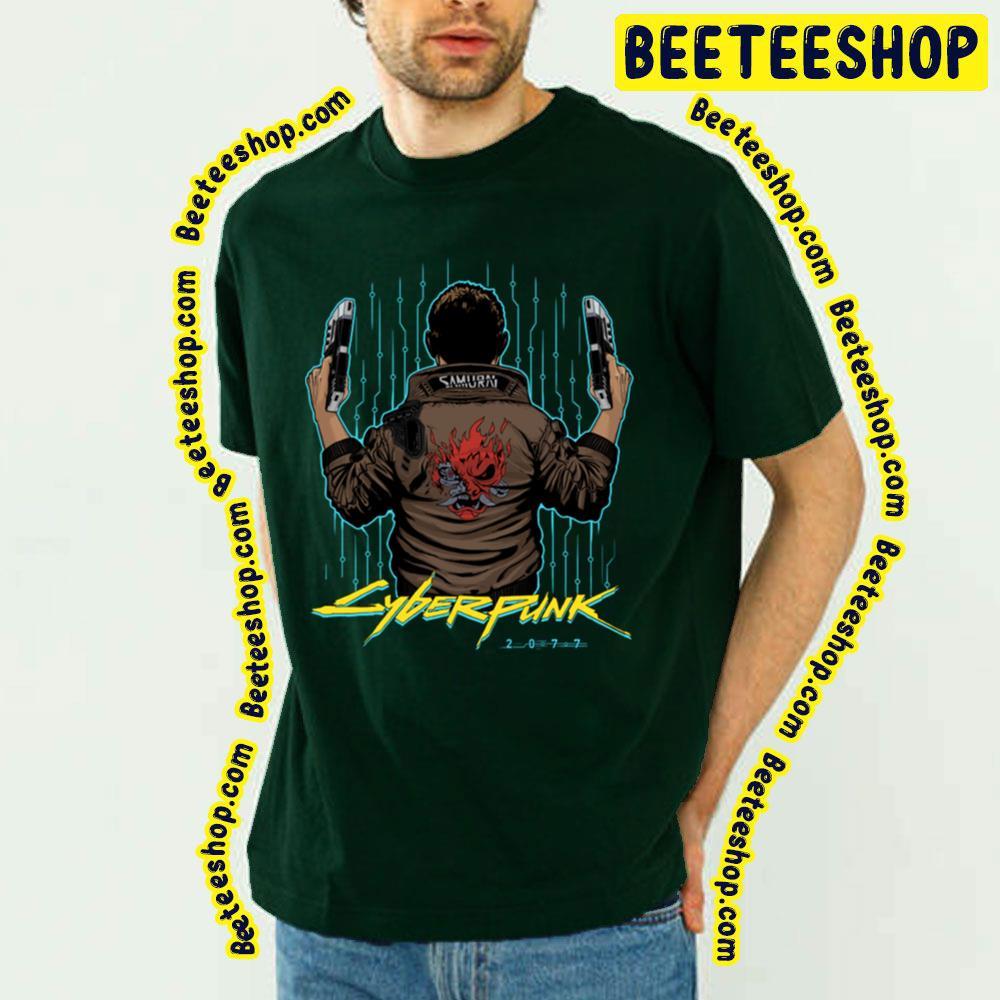 Samurai Cyberpunk 2077 Beeteeshop Trending Unisex T-Shirt