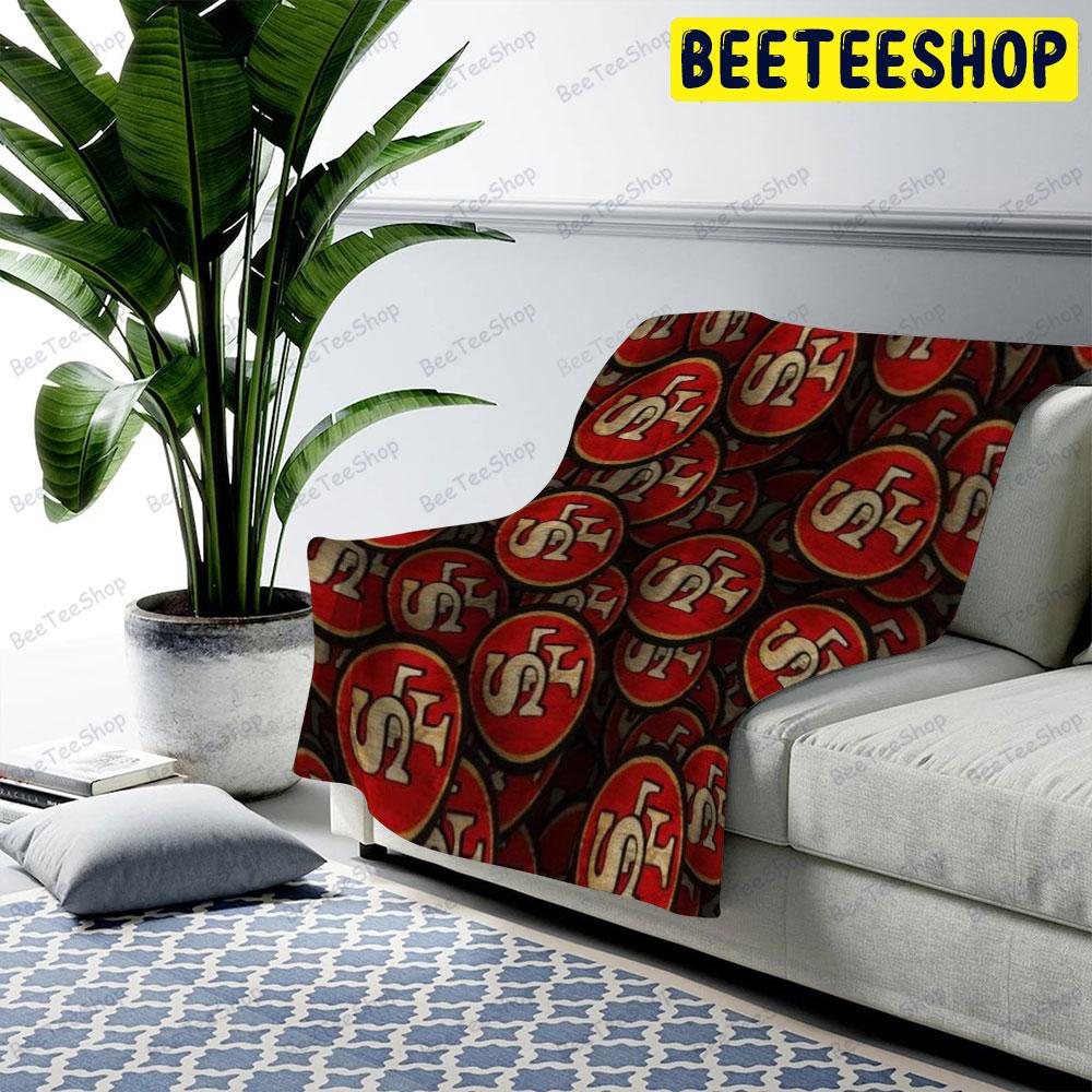 San Francisco 49ers 25 American Sports Teams Beeteeshop US Cozy Blanket