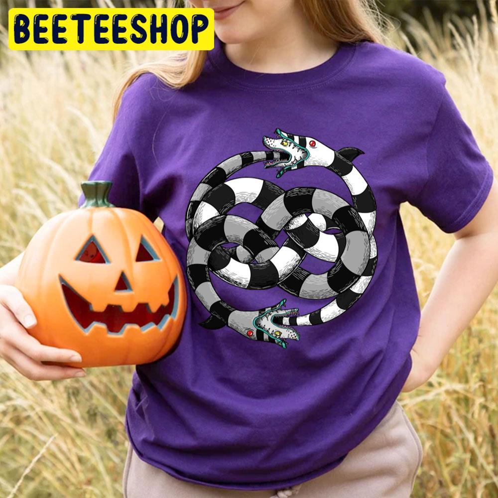 Sand Worms Auryn Beetlejuice Happy Halloween Beeteeshop Trending Unisex T-Shirt