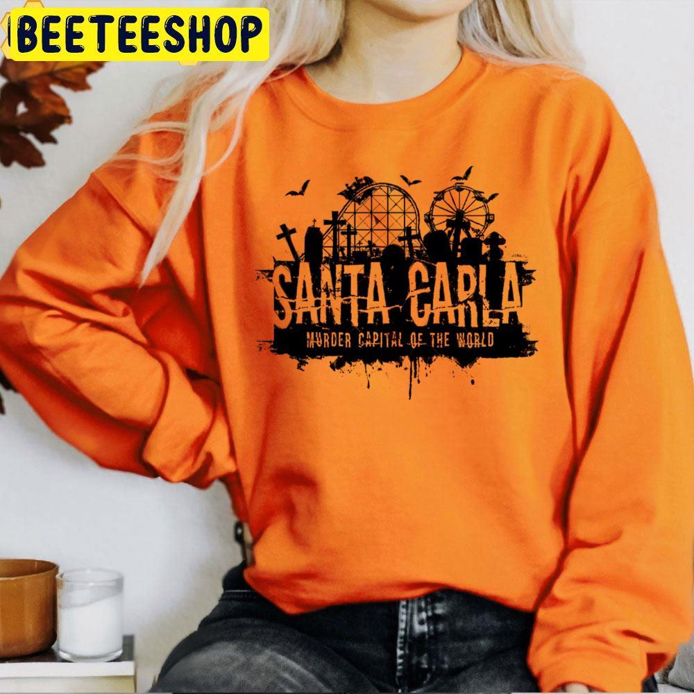 Santa Carla Murder Capital Of The World The Lost Boys Happy Halloween Beeteeshop Trending Unisex T-Shirt