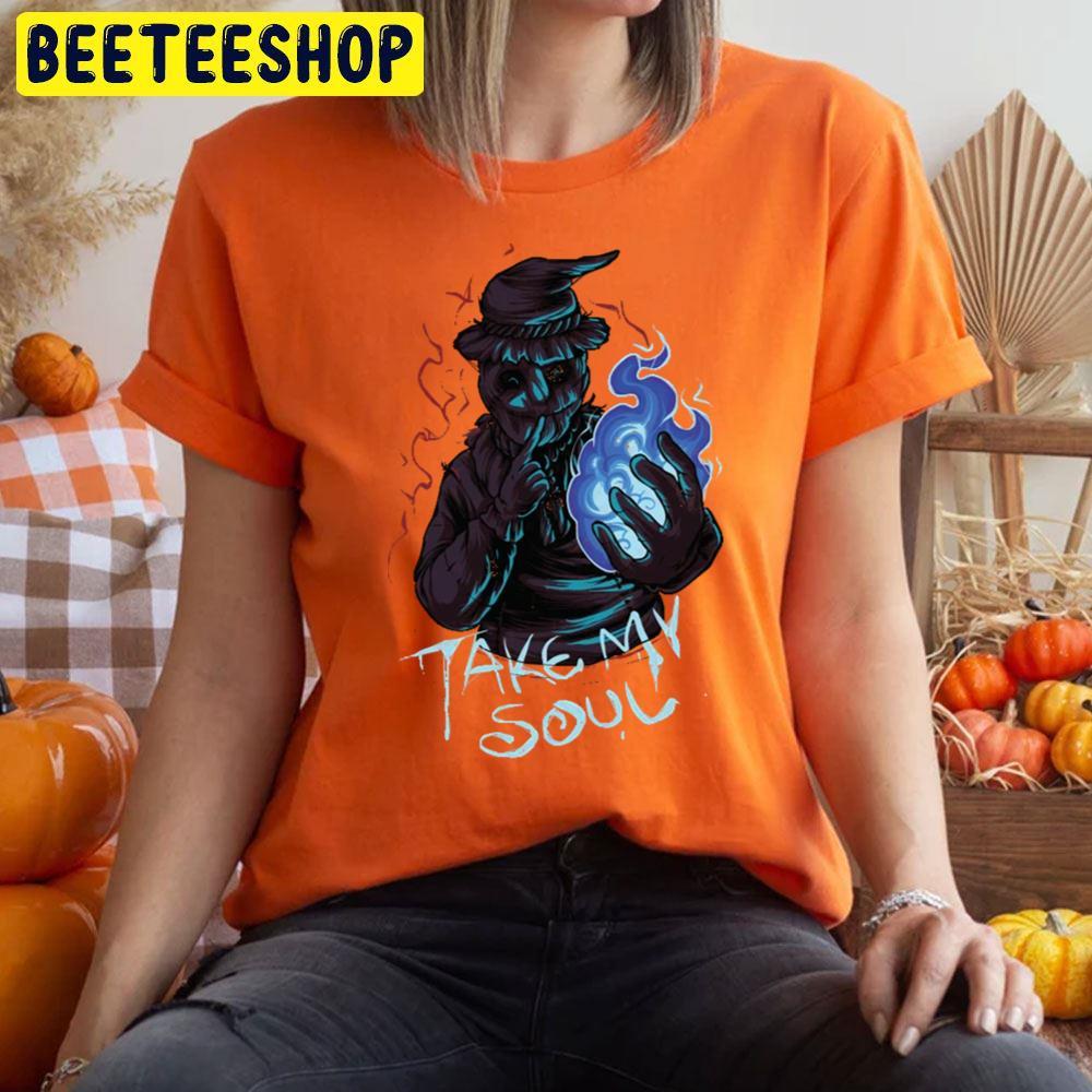 Scarecrow Take My Soul Halloween Beeteeshop Trending Unisex T-Shirt