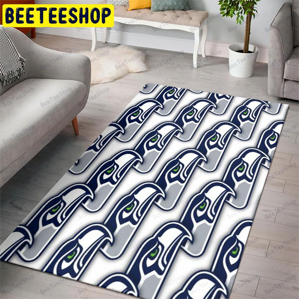 Seattle Seahawks 22 American Sports Teams Beeteeshop Rug Rectangle