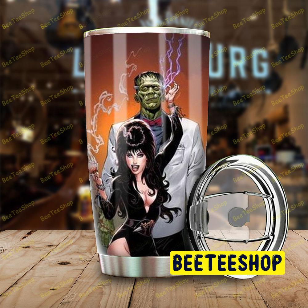 Sexy Elvira Mistress Of The Dark Frankenstein Halloween Beeteeshop Tumbler