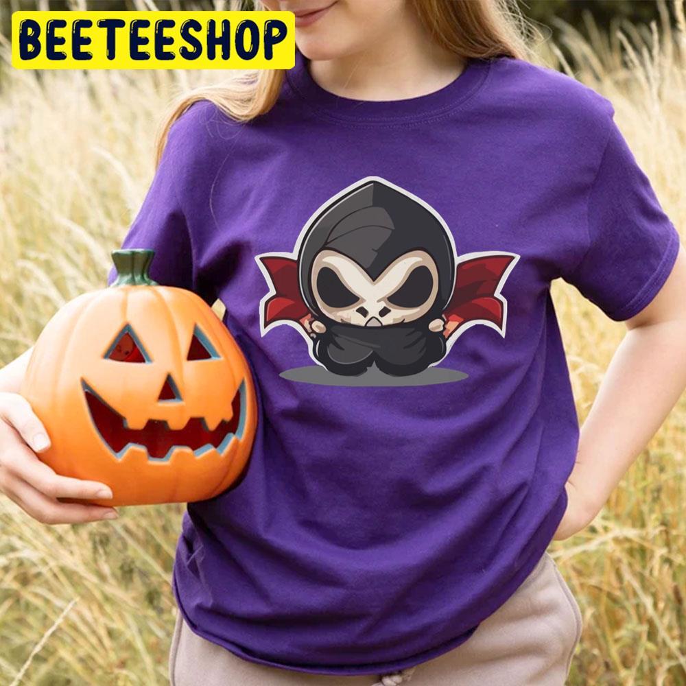 Shinigami Grim Reaper Mascot Halloween Beeteeshop Trending Unisex T-Shirt