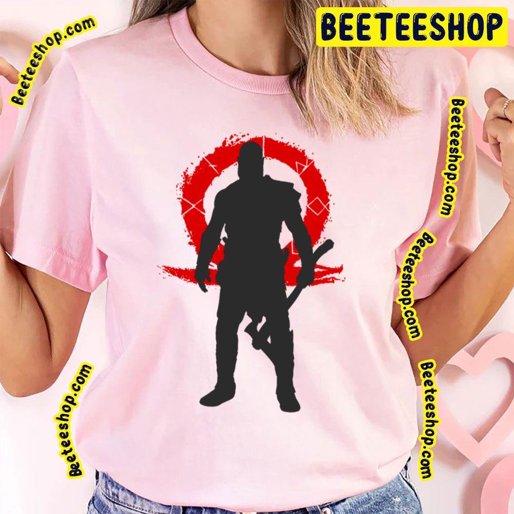 Silhouette God Of War Ragnarok Beeteeshop Trending Unisex T-Shirt