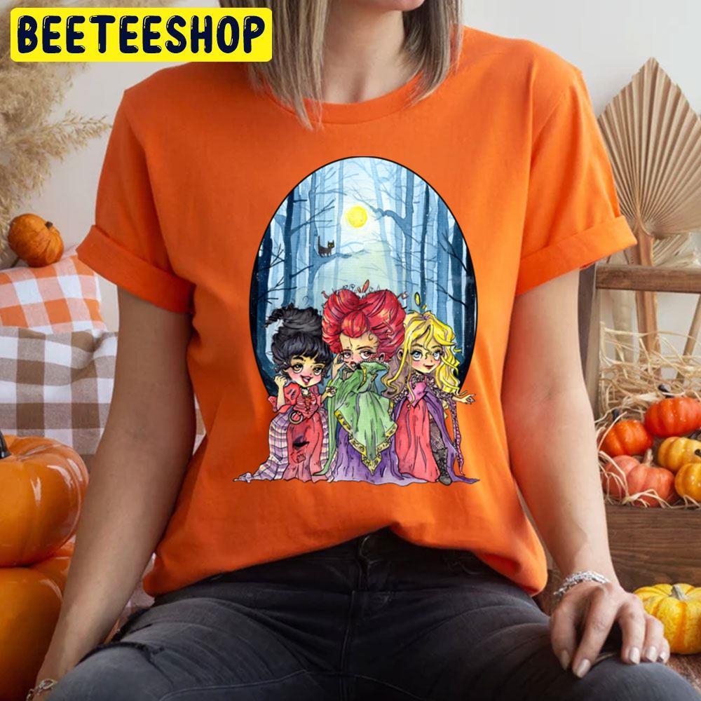 Sisters Hocus Pocus Happy Halloween Beeteeshop Trending Unisex T-Shirt