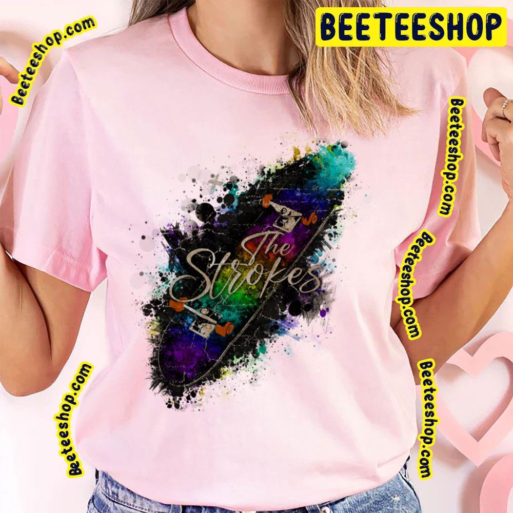 Skateboard The Strokes Beeteeshop Trending Unisex T-Shirt