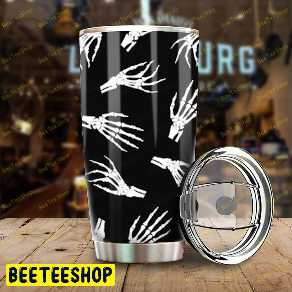 Skeletons Halloween Pattern 155 Tumbler