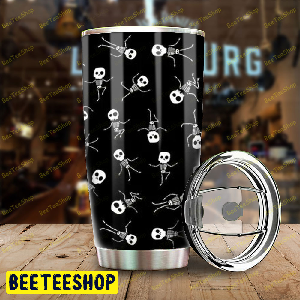 Skeletons Halloween Pattern 280 Tumbler