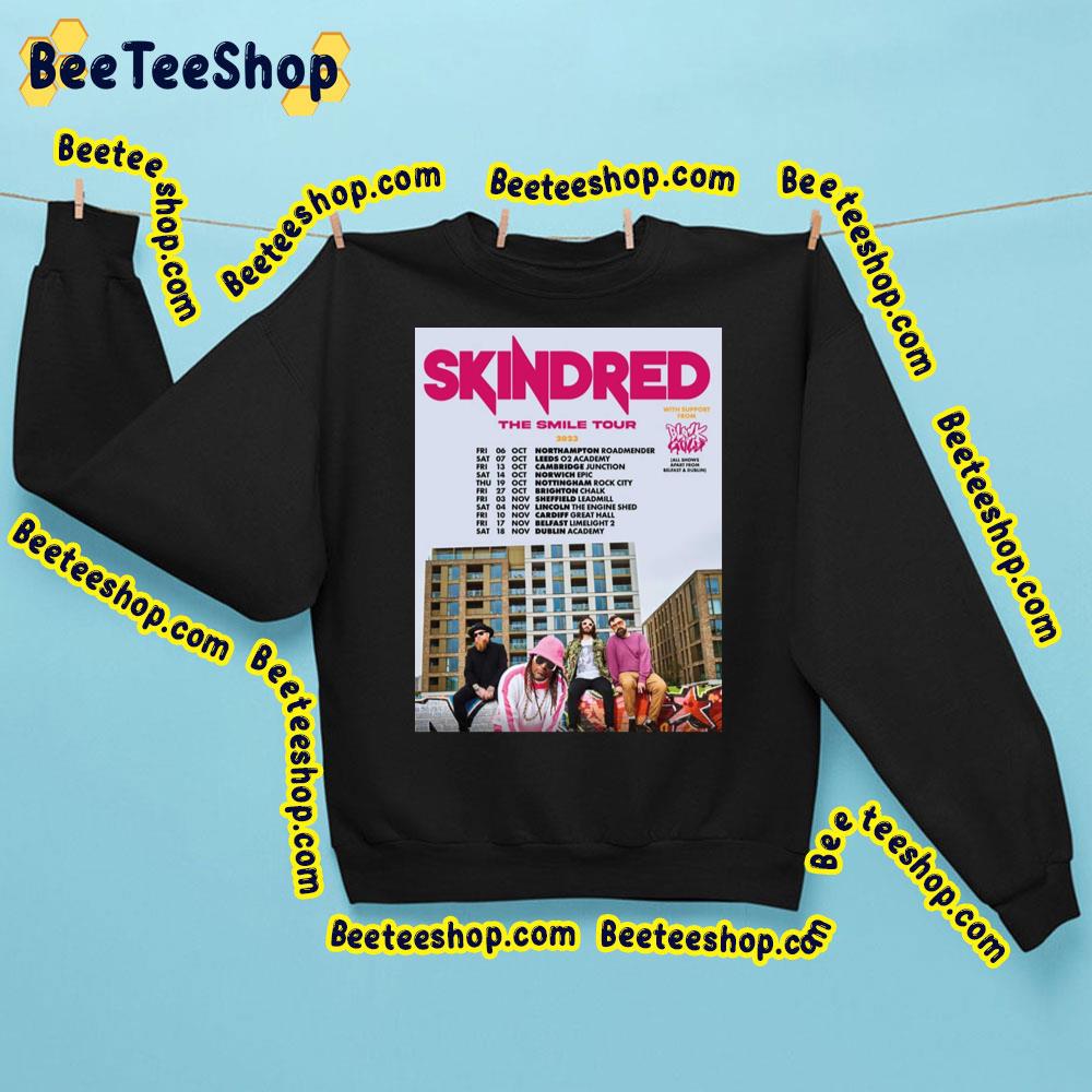 Skindred The Smile Tour 2023 Trending Unisex Sweatshirt