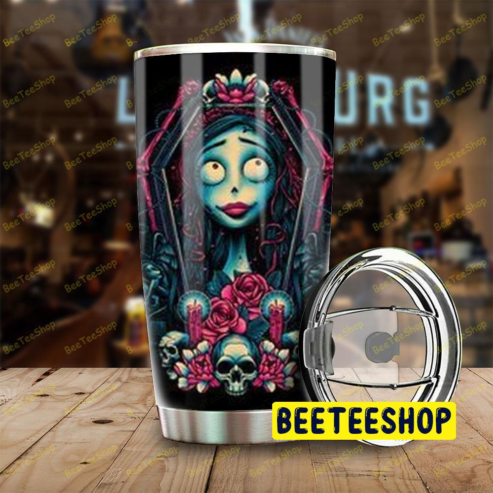 Skull Art Corpse Bride Halloween Beeteeshop Tumbler