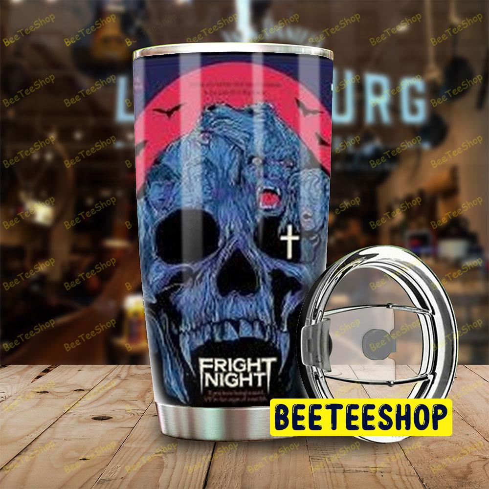 Skull Face Fright Night Halloween Beeteeshop Tumbler