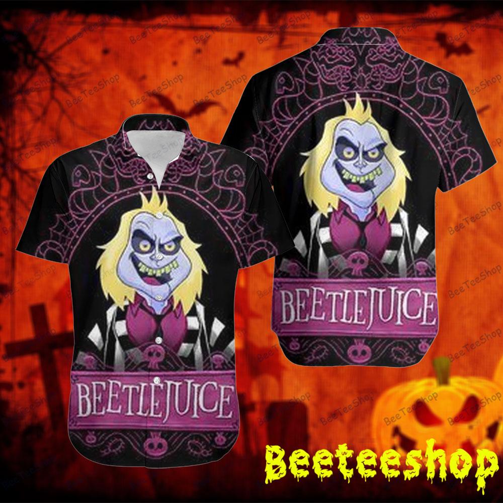 Skull Mirror Beetlejuice Halloween Beeteeshop Hawaii Shirt