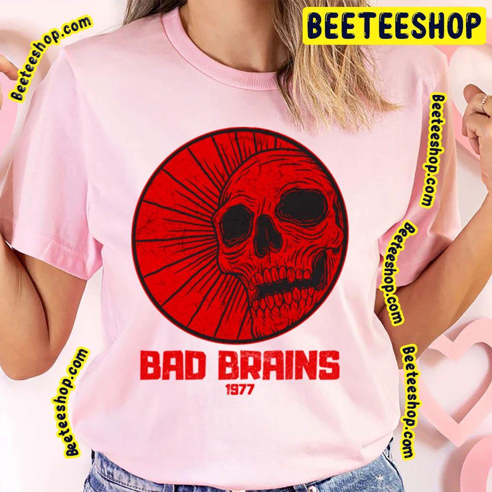 Skull Red Bad Brains Beeteeshop Trending Unisex T-Shirt