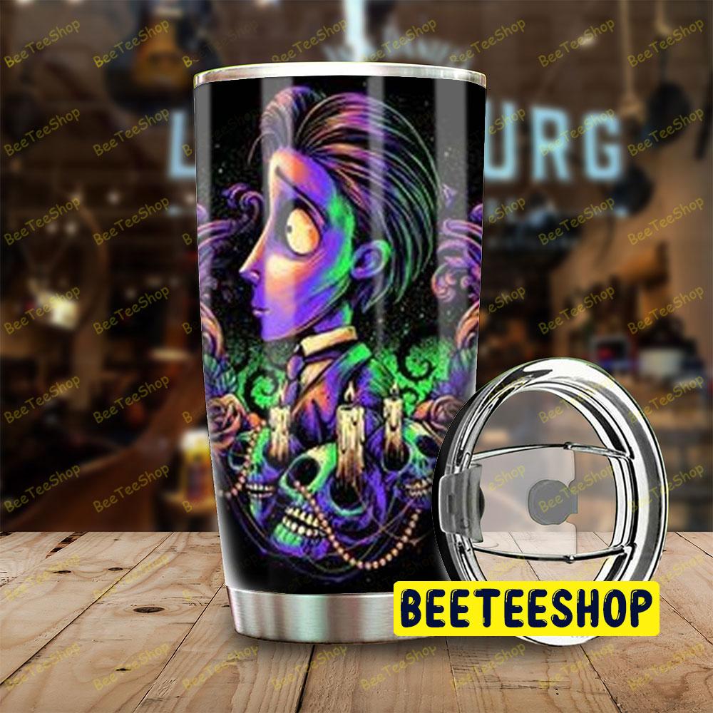 Skull Roses Art Corpse Bride Halloween Beeteeshop Tumbler