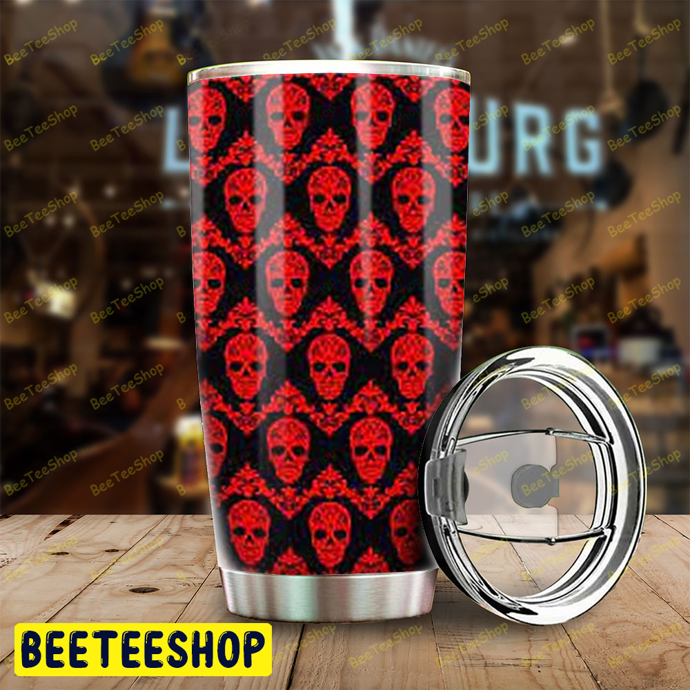 Skulls Halloween Pattern 131 Tumbler