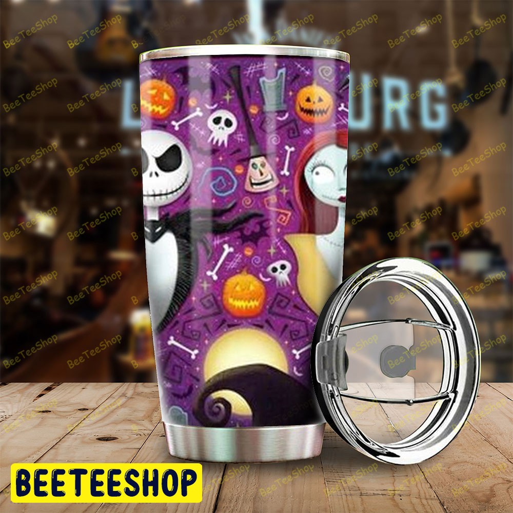 Skulls Halloween Pattern 254 Tumbler