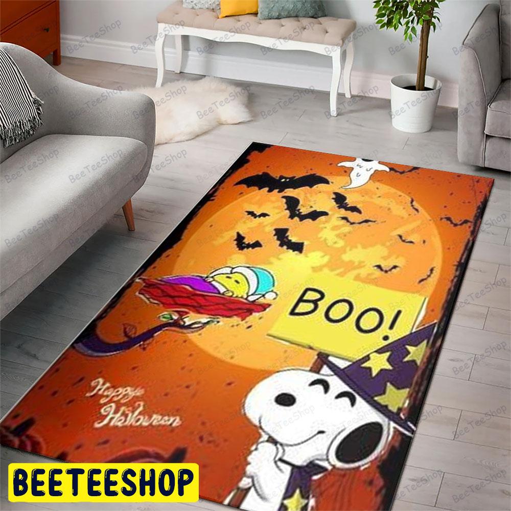 Sleep Boo It’s The Great Pumpkin Charlie Brown Halloween Beeteeshop Rug Rectangle