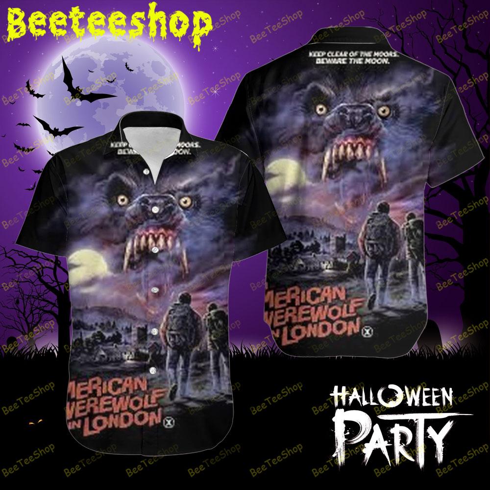 Smoke Dark An American Werewolf In London Halloween Beeteeshop Hawaii Shirt