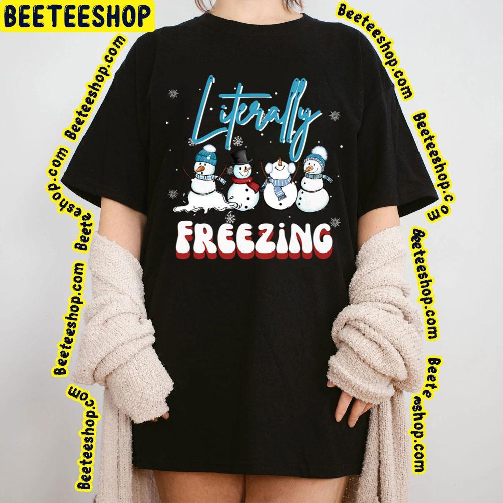 Snowmen Freezing Beeteeshop Trending Unisex T-Shirt