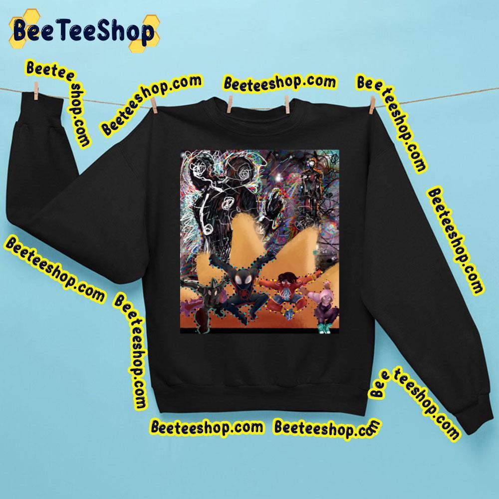 Spider Verse Long Spiderverse Movie Beeteeshop Trending Unisex Sweatshirt