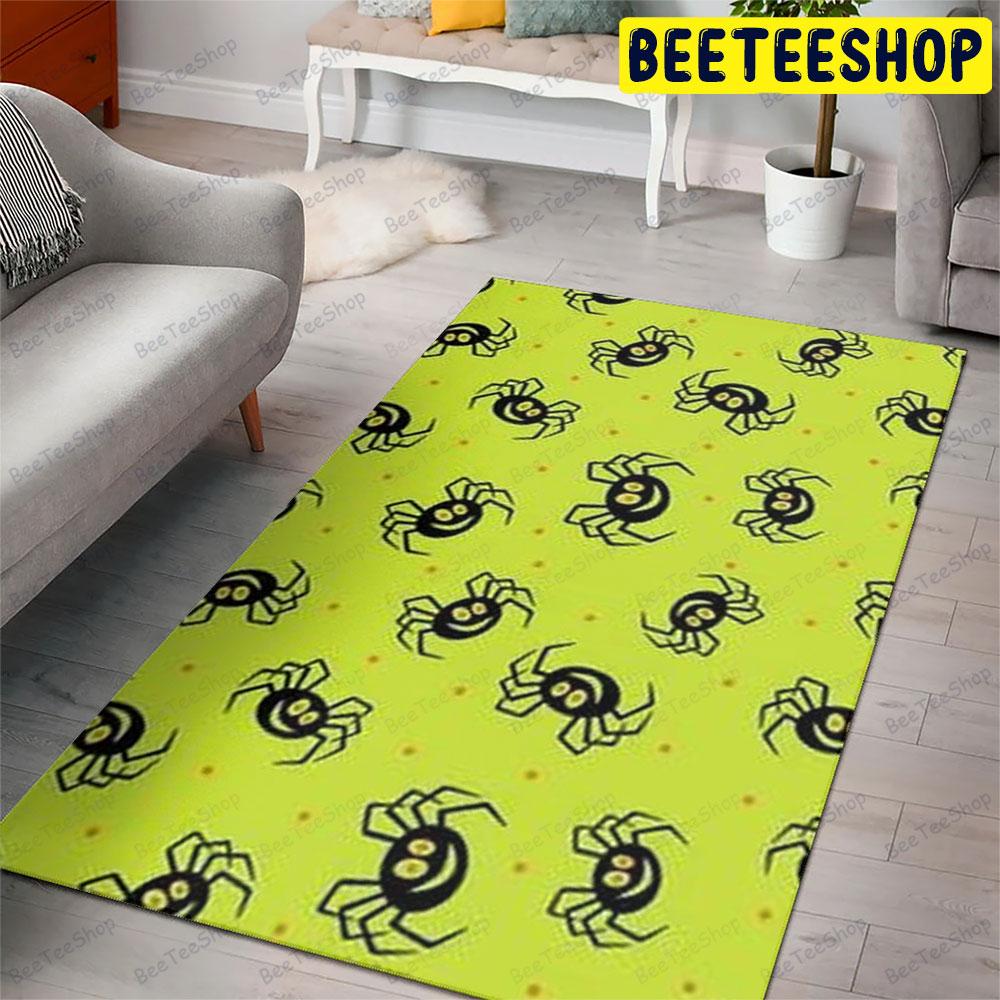 Spiders Halloween Pattern 085 Beeteeshop Rug Rectangle