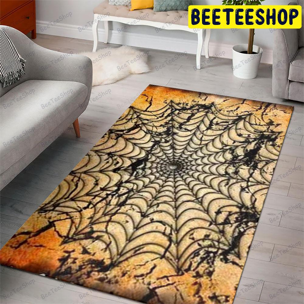 Spiders Halloween Pattern 162 Beeteeshop Rug Rectangle