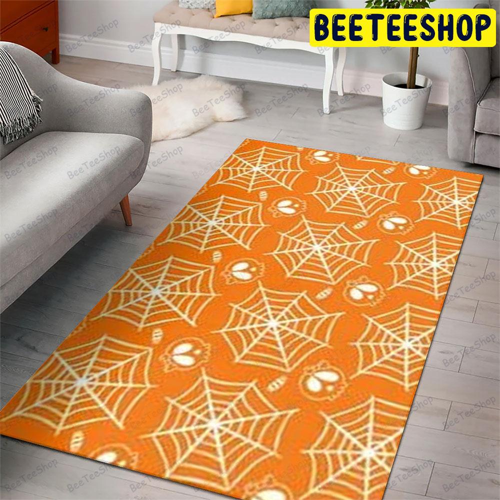 Spiders Halloween Pattern 231 Beeteeshop Rug Rectangle