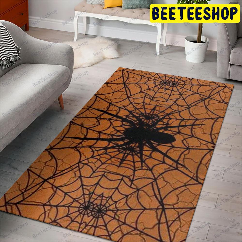 Spiders Halloween Pattern 304 Beeteeshop Rug Rectangle