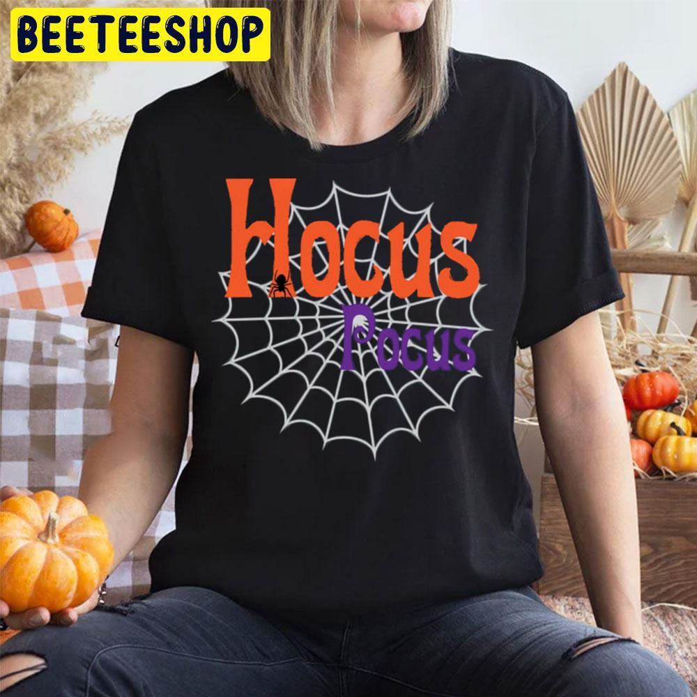 Spiderweb Hocus Pocus Happy Halloween Beeteeshop Trending Unisex T-Shirt