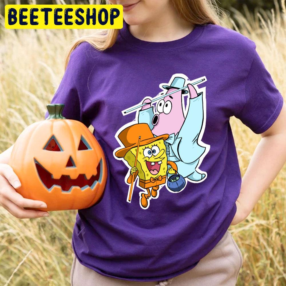 Sponge Bob Patrick Dumb And Dumber Halloween Beeteeshop Trending Unisex T-Shirt