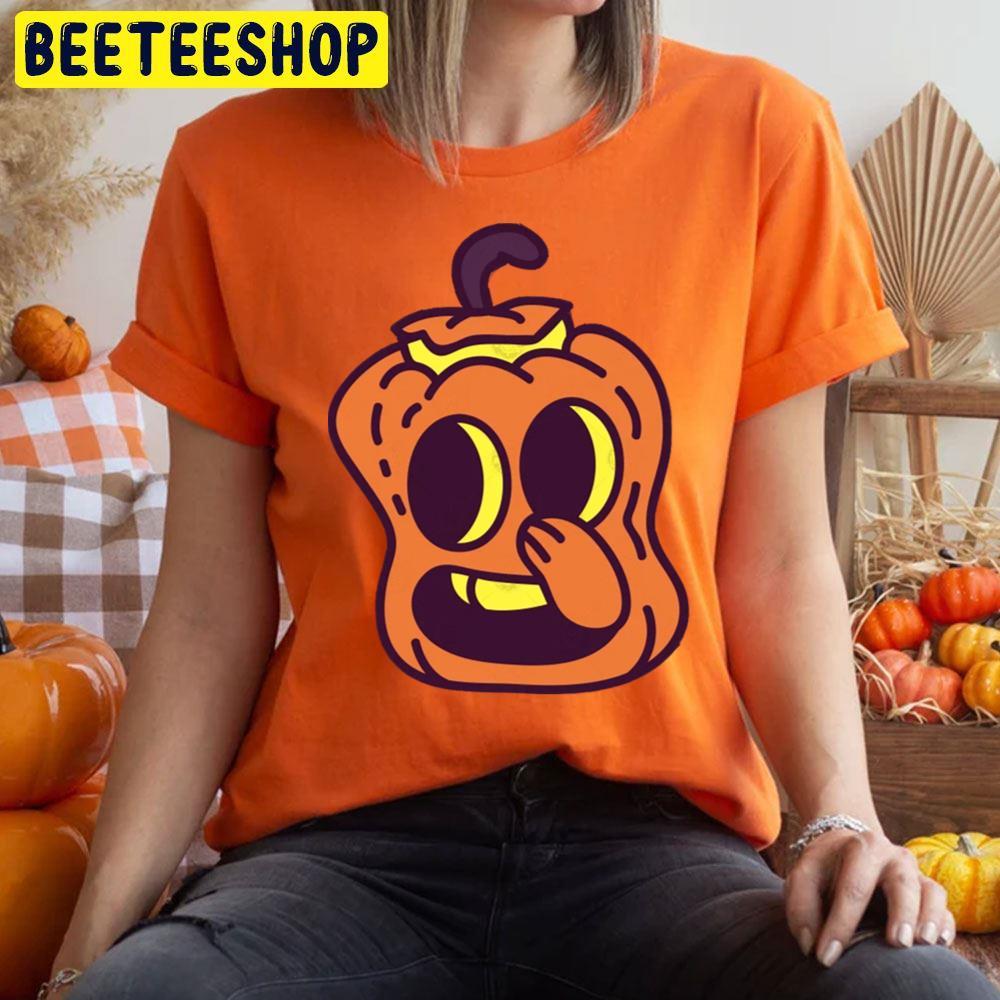 Squidward Pumpkin Halloween Beeteeshop Trending Unisex T-Shirt