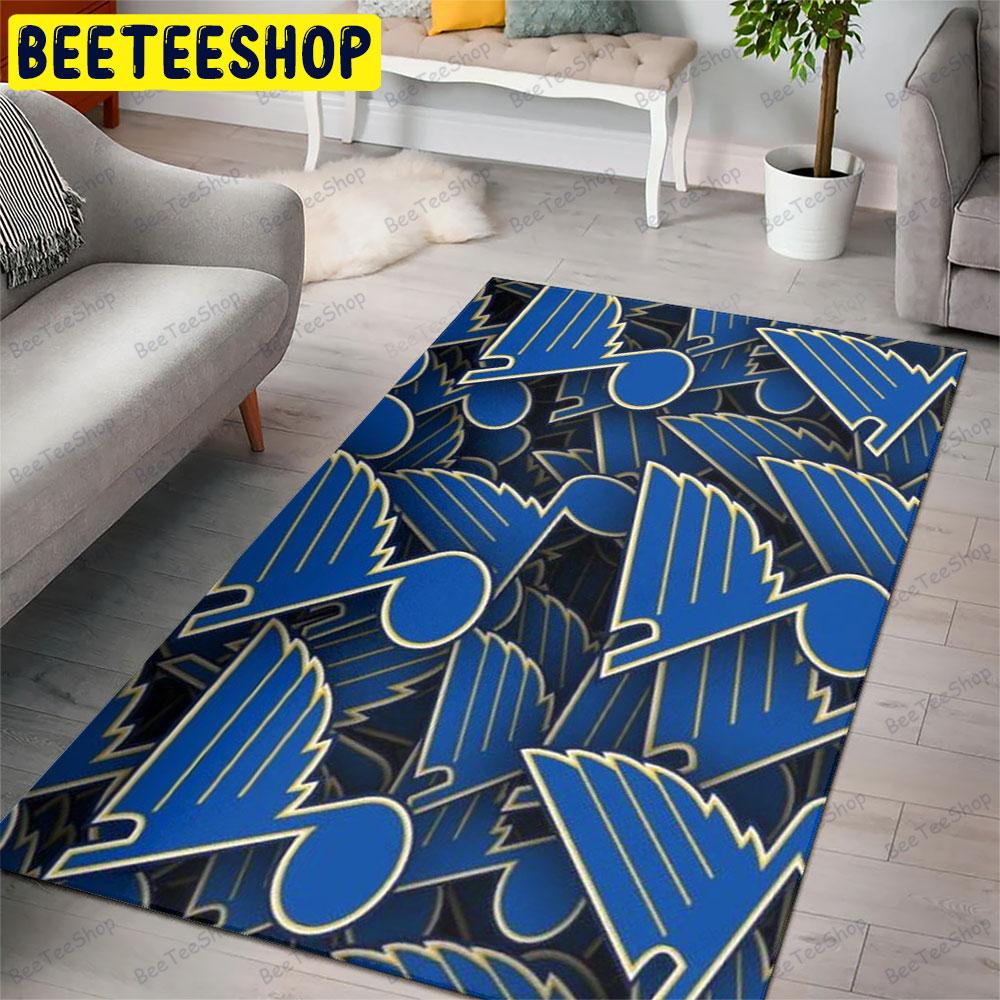 St Louis Blues 23 American Sports Teams Beeteeshop Rug Rectangle