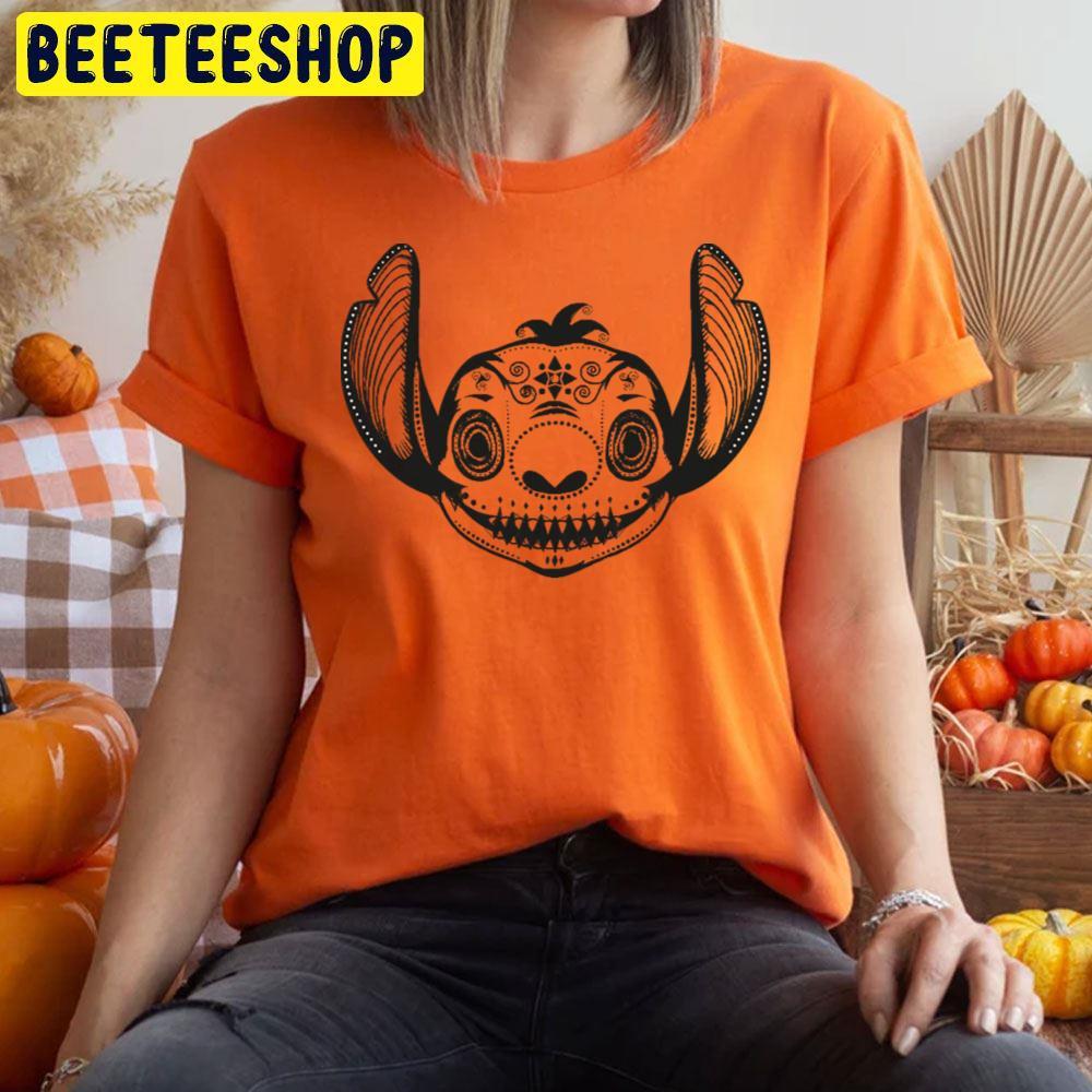 Stitch Skull Halloween Beeteeshop Trending Unisex T-Shirt