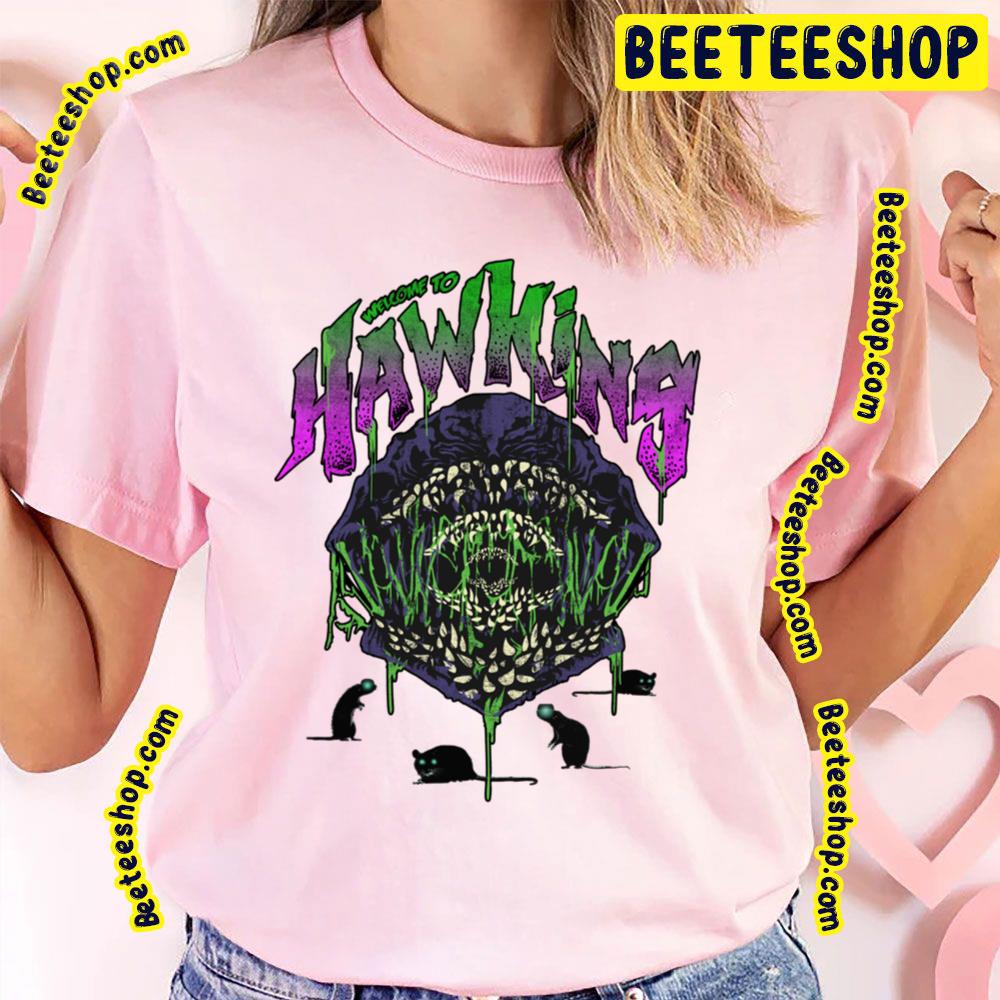 Stranger Things Demogorgon Welcome To Hawkins Trending Unisex T-Shirt