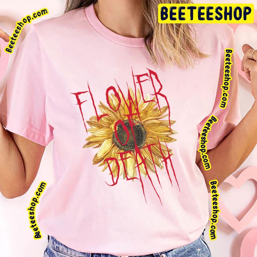 Sunflower Halloween The Flowers Of Evil Beeteeshop Trending Unisex T-Shirt